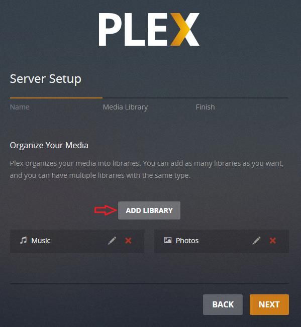 Organize media for your server