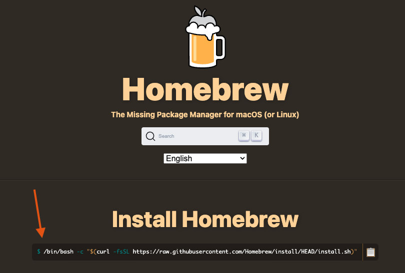 homebrew installation instructions