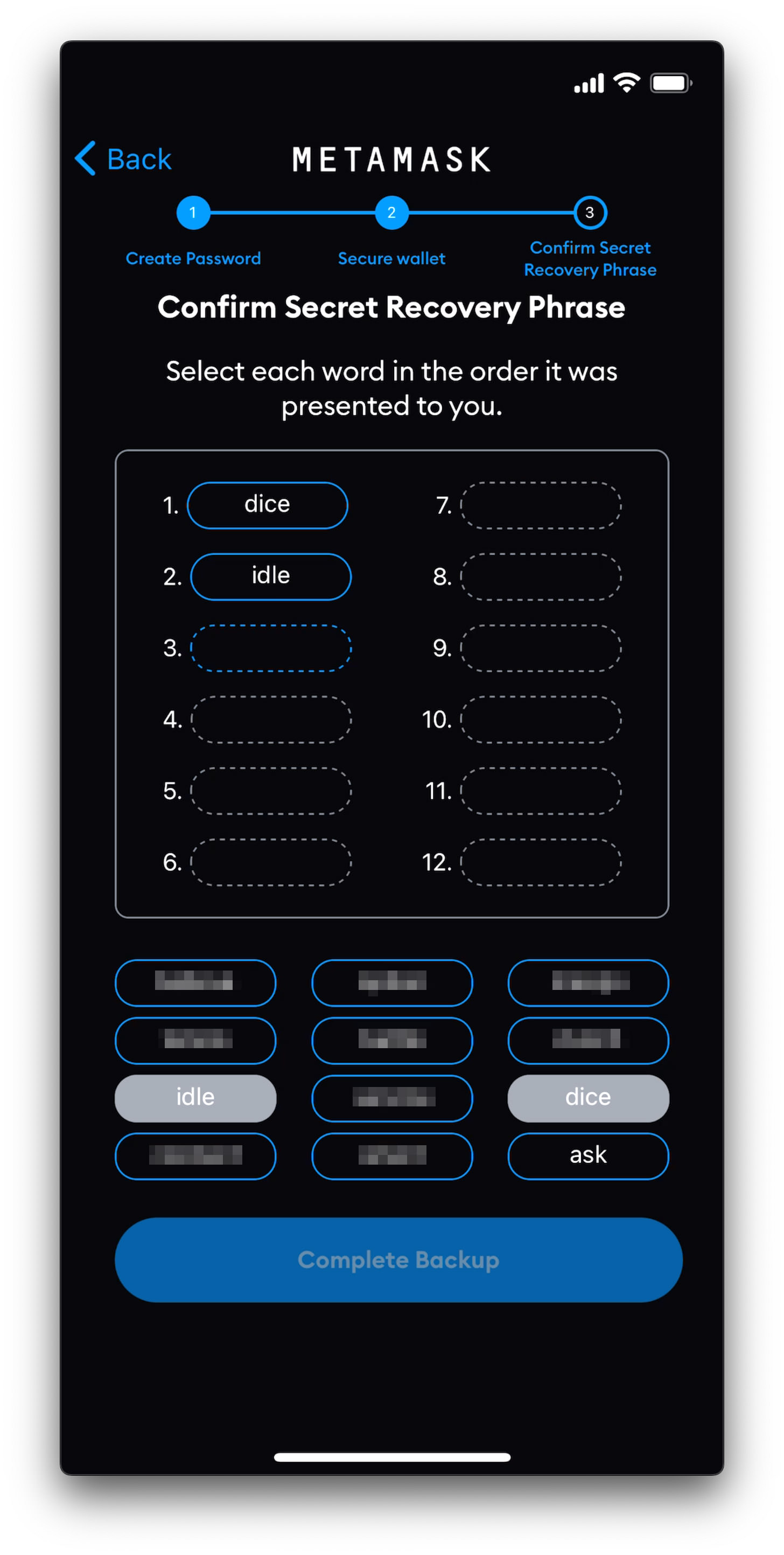 view metamask balance on phone