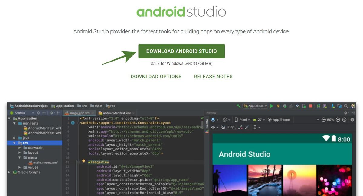 android studio download