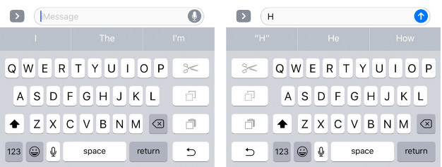 ios keyboard