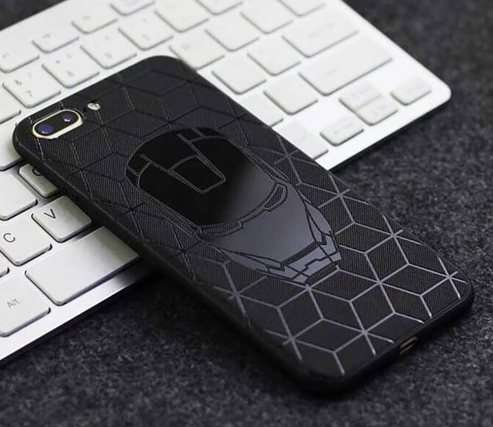 Силиконовый чехол Iron Man Soft TPU