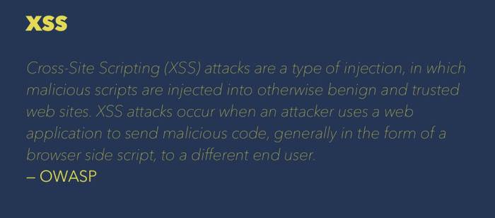 XSS definition