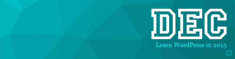 终极12个月学习WordPress指南(加上资源) 终极12个月学习WordPress指南(加上资源)