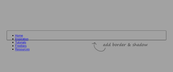 Step 2 - Styling the Navigation with Nested Rule