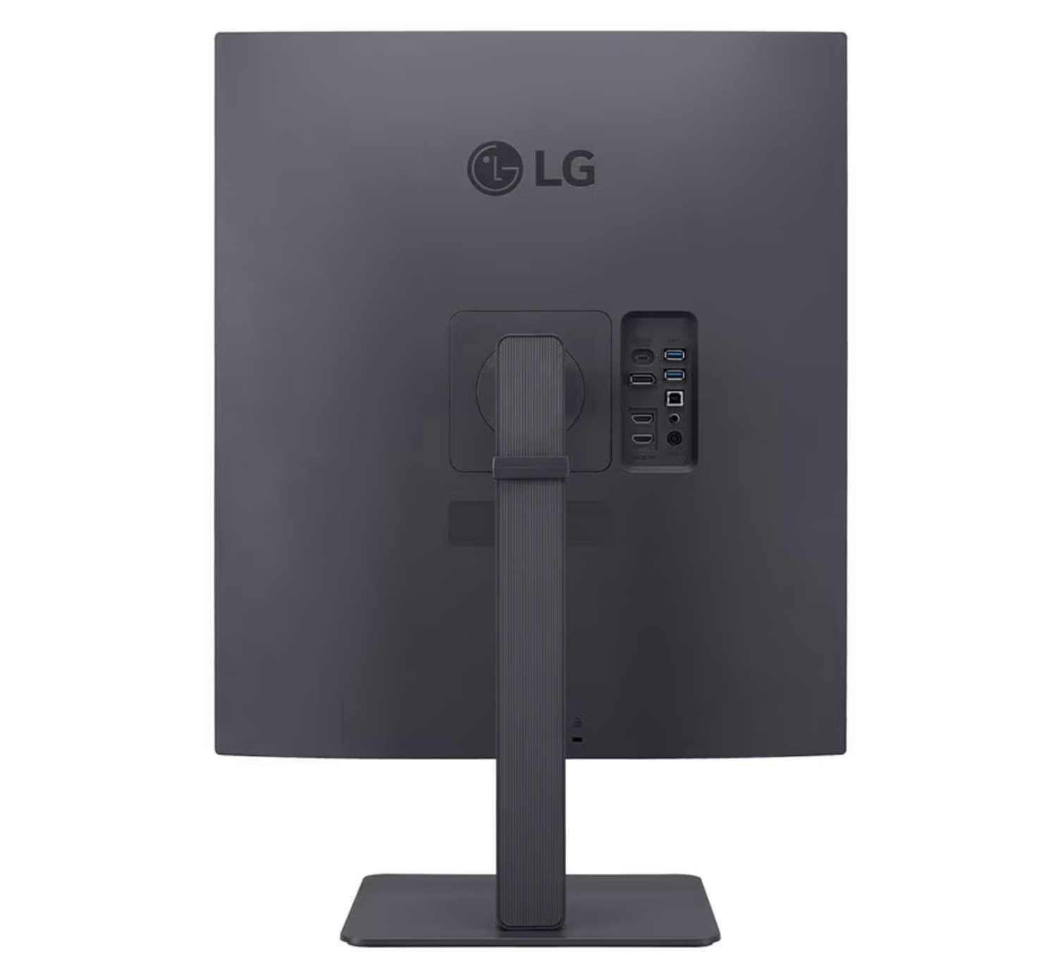 LG DualUp monitor back view