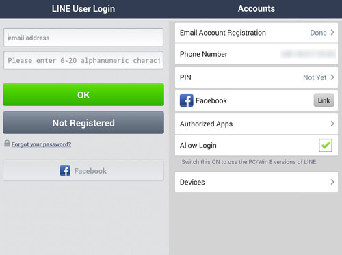 line messenger for android tablet