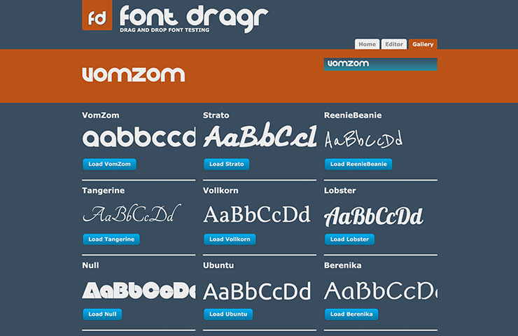 font dragr editor