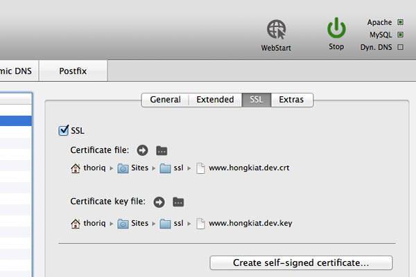 ssl certificate