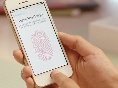 iPhone 5S Finger Scanning