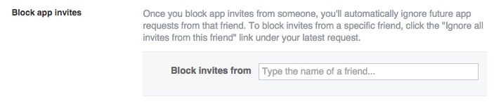 Blocking App Invites