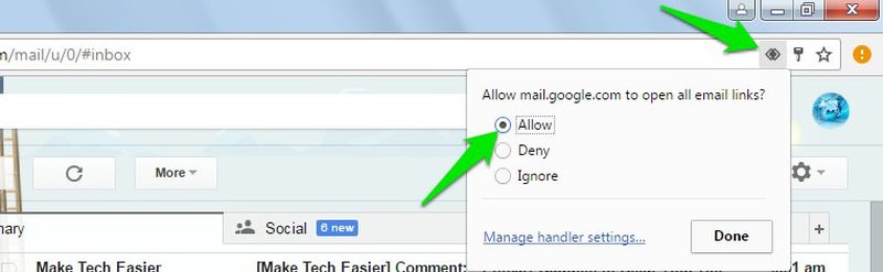 make gmail my default e-mail for my mac