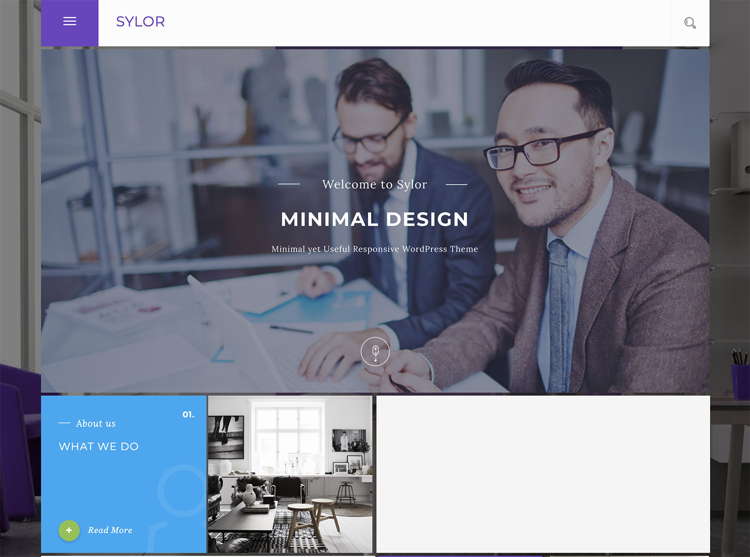 Sylor WordPress Theme