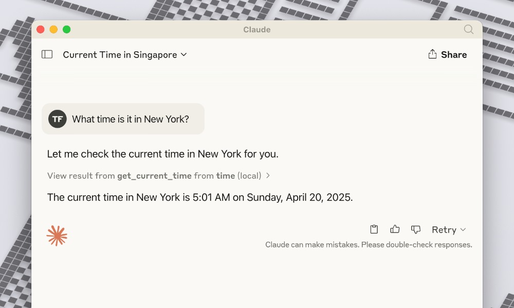 Time conversion to New York
