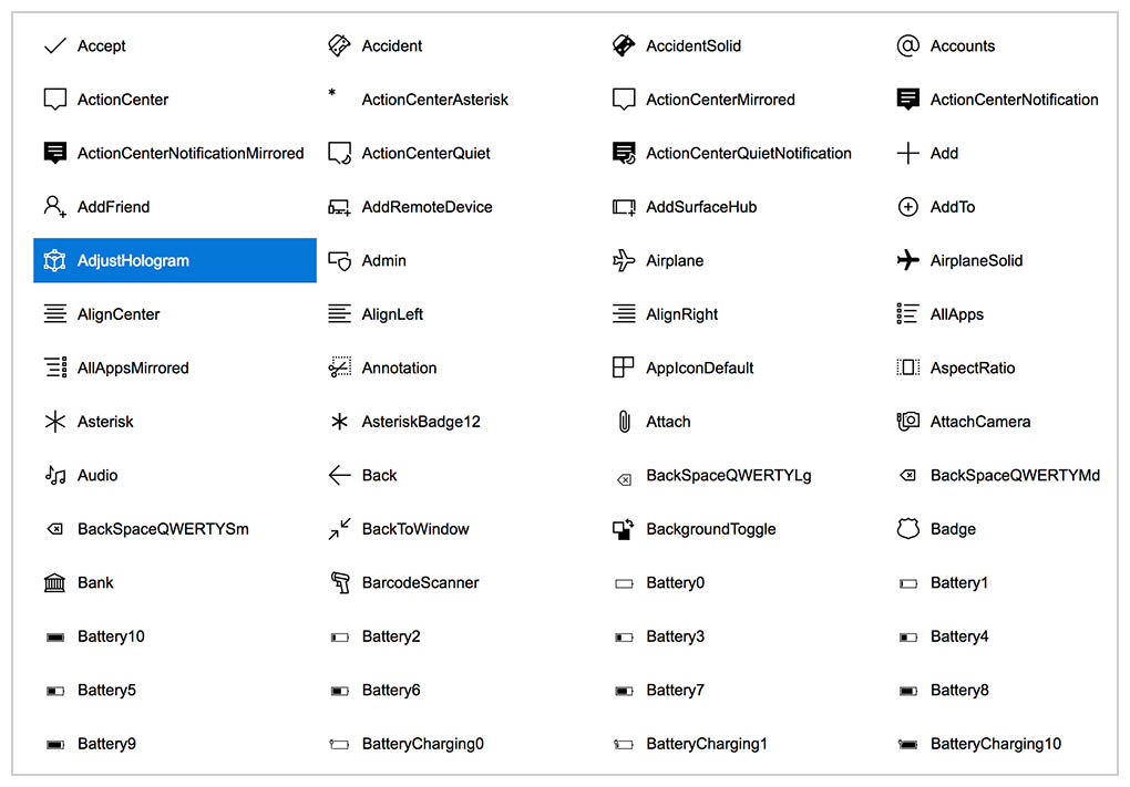 Download Micon A Windows 10 Icon Font For Web Designers Hongkiat 3D SVG Files Ideas | SVG, Paper Crafts, SVG File