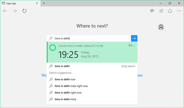 Time Conversion by Cortana