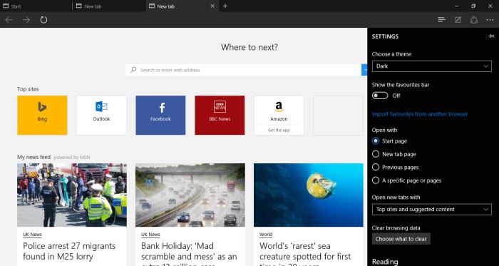 10 Cool Features of the Microsoft Edge - Hongkiat