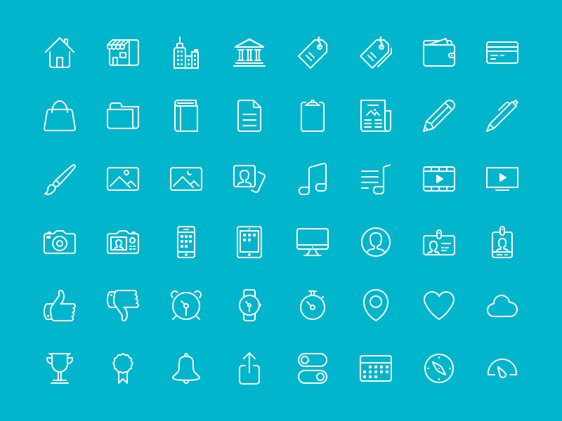 Freebie - 48 Bubbles Iconset