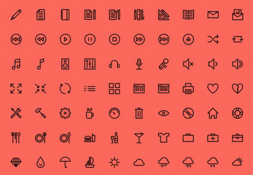 40 Excellent Mini Icon Sets - Hongkiat