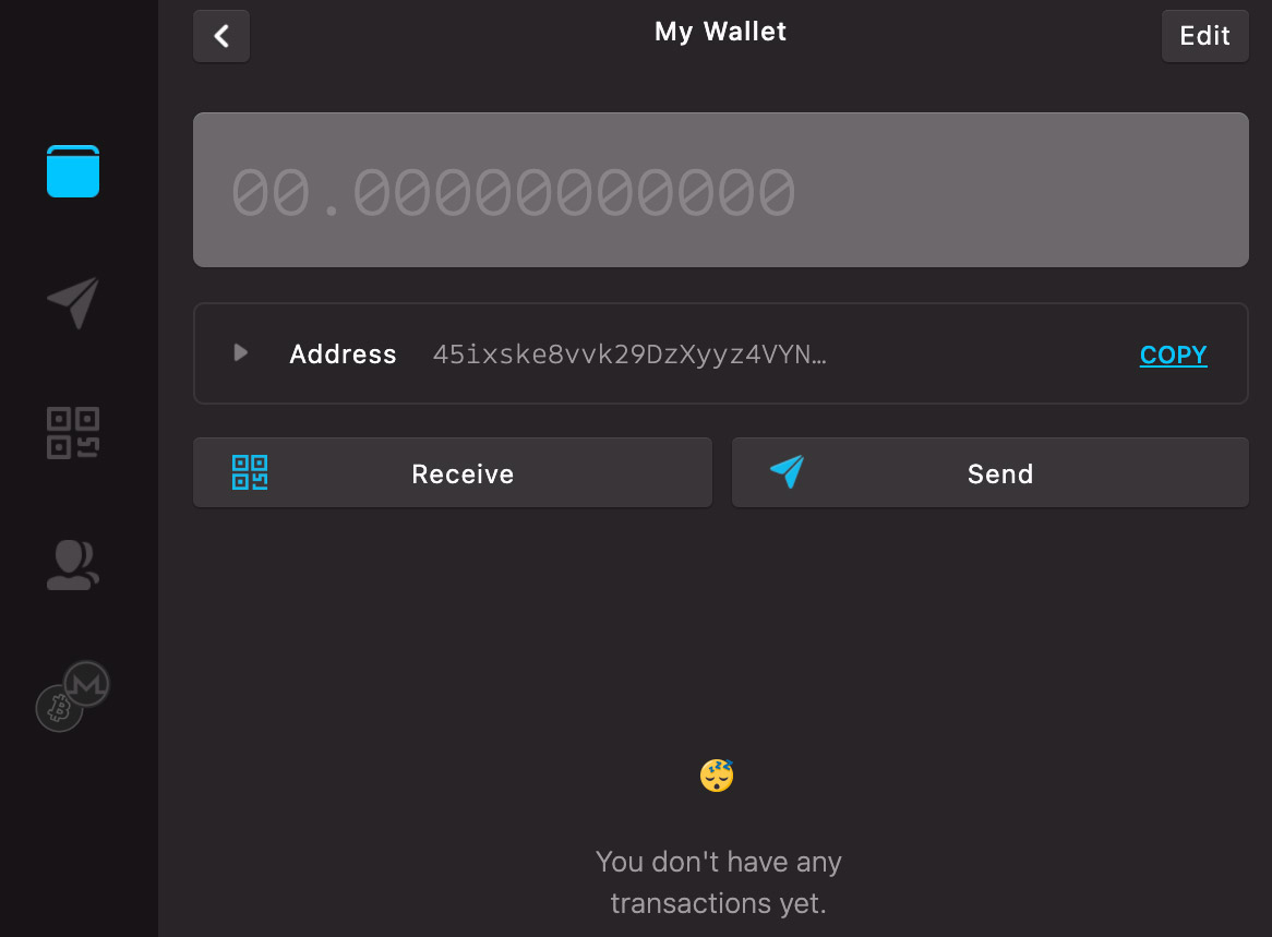 monero wallet address