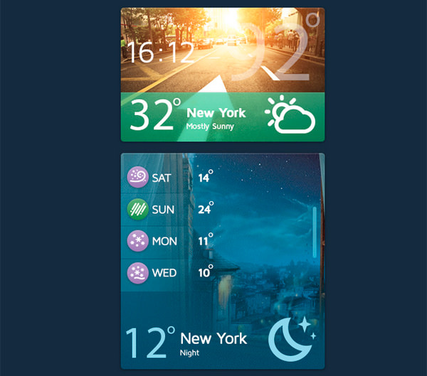 mobile UI design