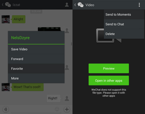 How To Upload And Send Video To Moments