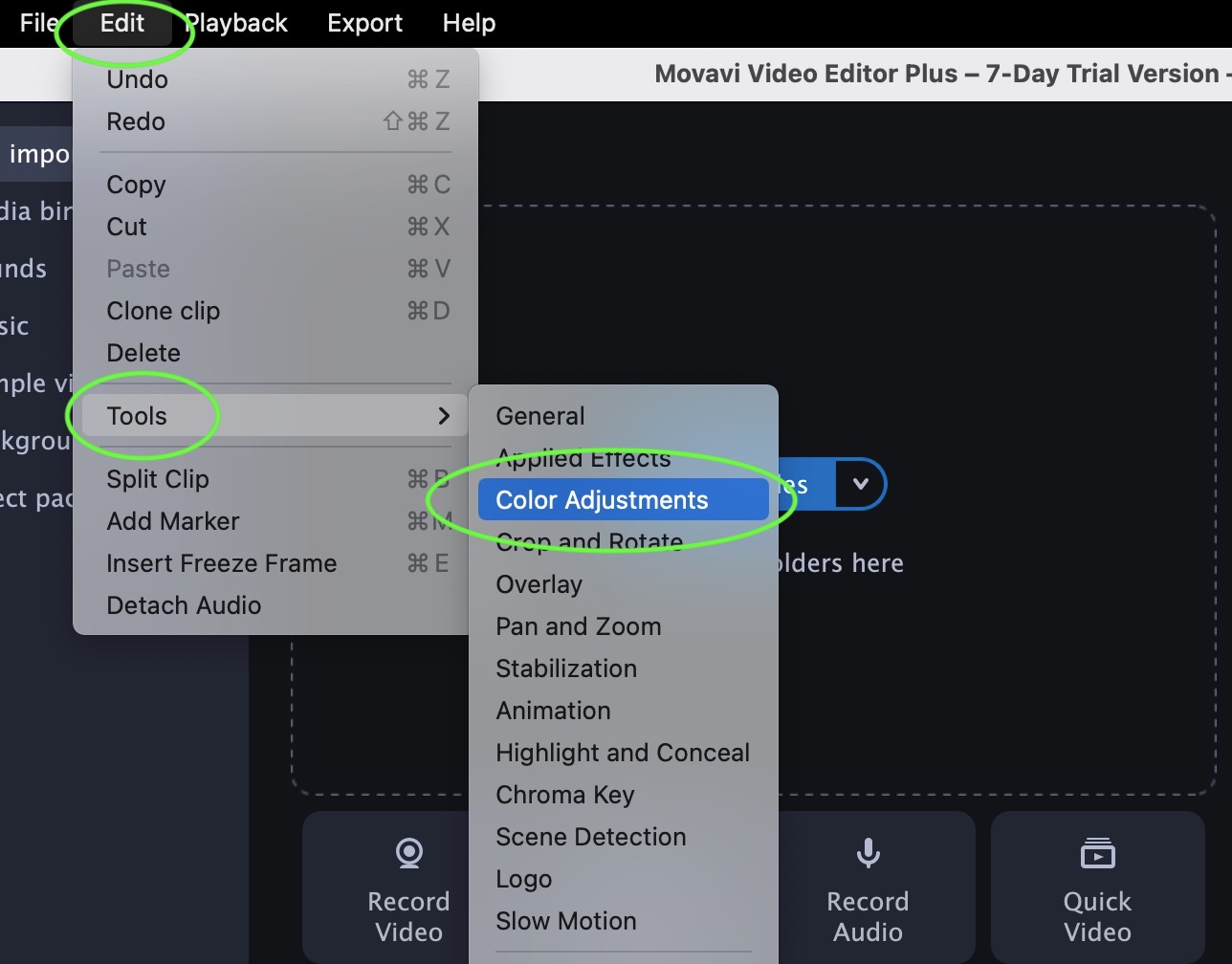 Movavi Video Editor Add Chapters