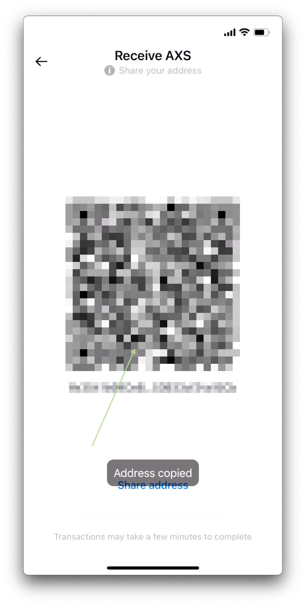 tap qr code