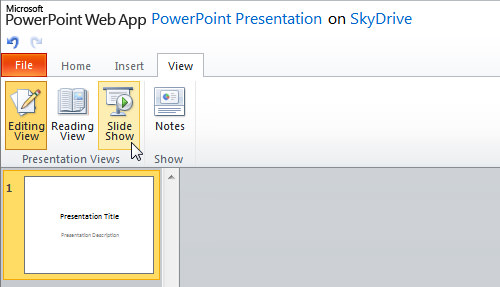 OneDrive PowerPoint App