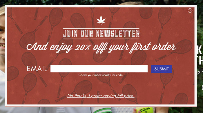 Newsletter Signup