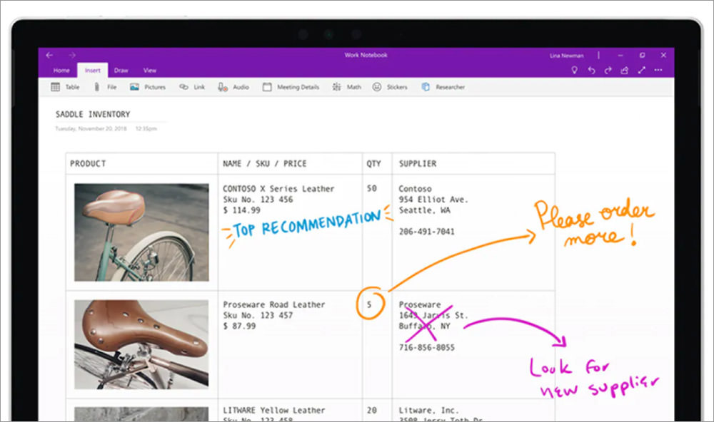 onenote desktop