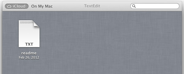 textedit from cloud