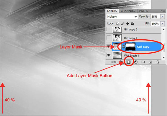 paint effect ps tutorial