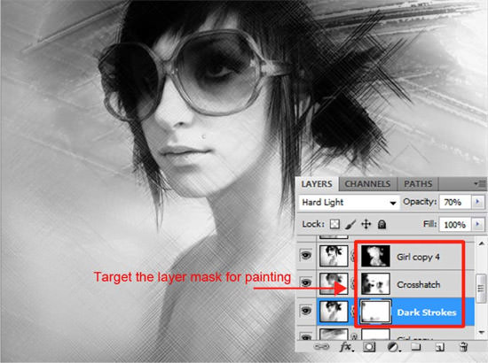 paint effect ps tutorial