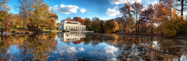 Prospect Park Boathouse Fall