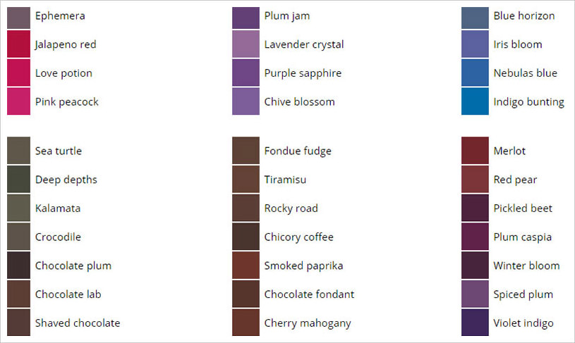 Color Palette Generator Pantone