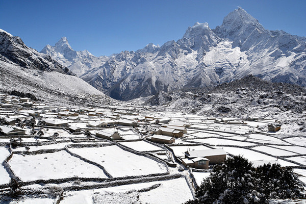 Kangtega Peak in Nepal