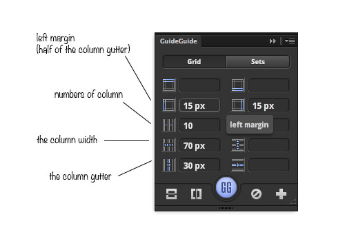 12 column design photoshop 5.1