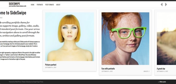 17个高级水平滚动WordPress主题 17个高级水平滚动WordPress主题
