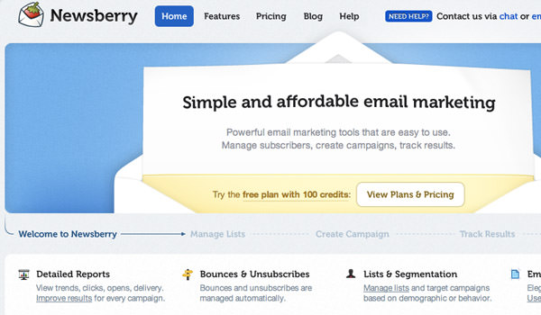 Newsberry signup and demo slides