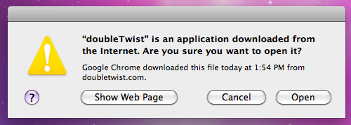 doubletwist sync itunes