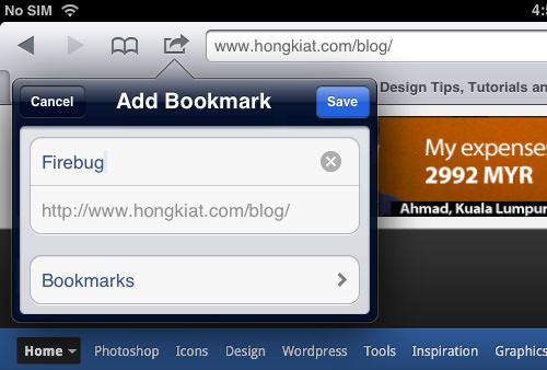 Firebug Bookmark Rename