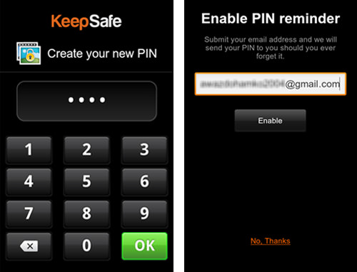 Keepsafe Pin