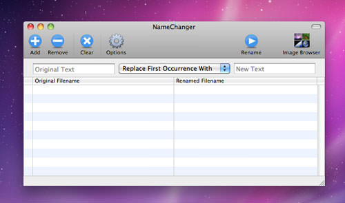 namechanger mac sequence insert middle of name