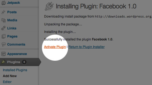 Activate Plugin