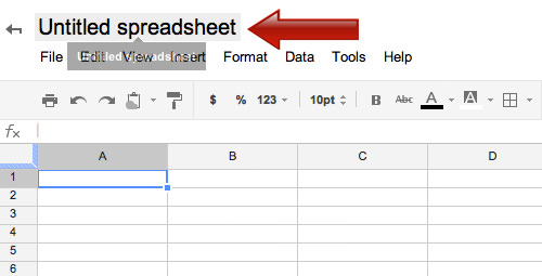 Renaming Spreadsheet