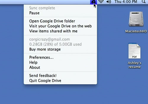 google drive app for mac slow