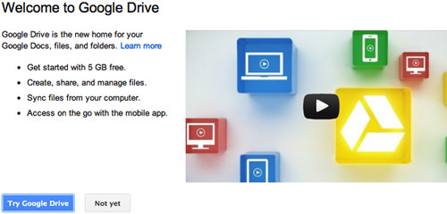 how to access google drive from instagram