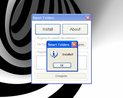 Smart Folders Installed