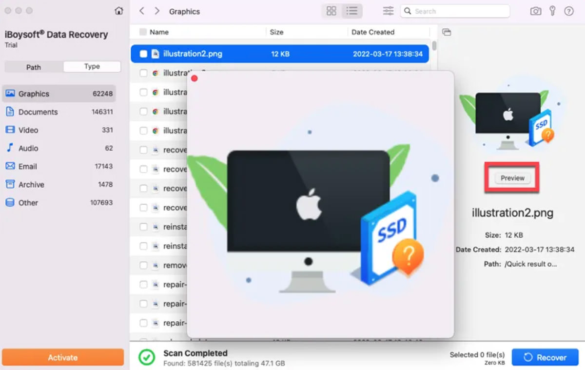 Recover Deleted Files on Mac with iBoysoft Data Recovery - Hongkiat